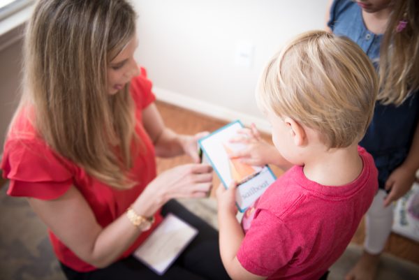 Houston speech therapy session