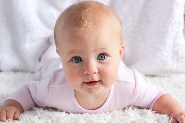 baby smiling